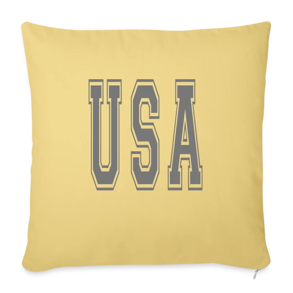 Fierté Américaine: Équipe USA sur Housse de coussin décorative 45 x 45 cm
