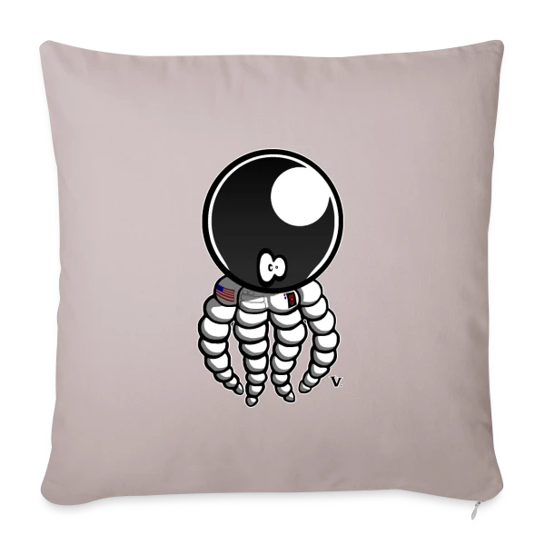 Cosmo Poulpe sur Housse de coussin décorative 45 x 45 cm