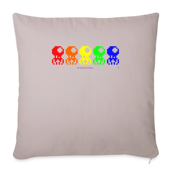 Spoulpe Invaders sur Housse de coussin décorative 45 x 45 cm