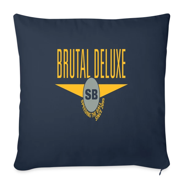 Brutal Deluxe - L'Art de la Vitesse depuis 2095 sur Housse de coussin décorative 45 x 45 cm
