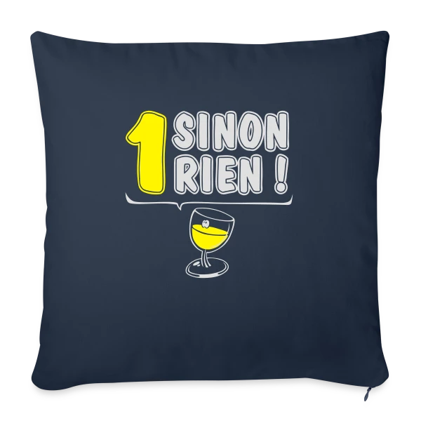 Un Jaune ou Rien sur Housse de coussin décorative 45 x 45 cm