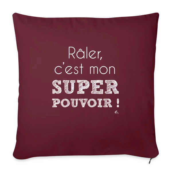 Mon Super Pouvoir : Révélez Votre Force Intérieure sur Housse de coussin décorative 45 x 45 cm