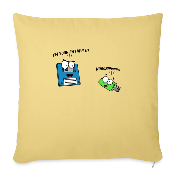 Je suis ton père - Humour Galactique Culte sur Housse de coussin décorative 45 x 45 cm