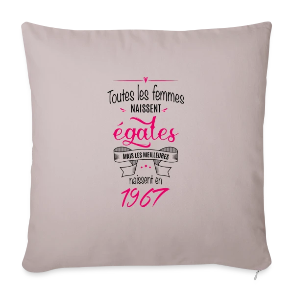 Millésime 1967 - Édition Légendaire sur Housse de coussin décorative 45 x 45 cm