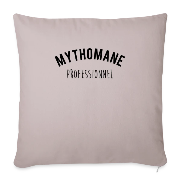 Maître Mythomane sur Housse de coussin décorative 45 x 45 cm