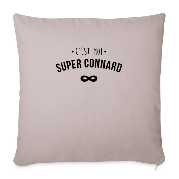 Grand Taquin : Humour et Style Décalé sur Housse de coussin décorative 45 x 45 cm