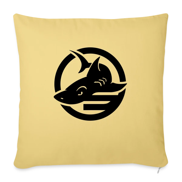 Requin Mystère des Abysses sur Housse de coussin décorative 45 x 45 cm