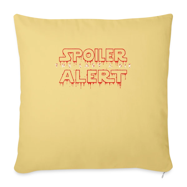 Attention Spoiler : La Fin du Film sur Housse de coussin décorative 45 x 45 cm