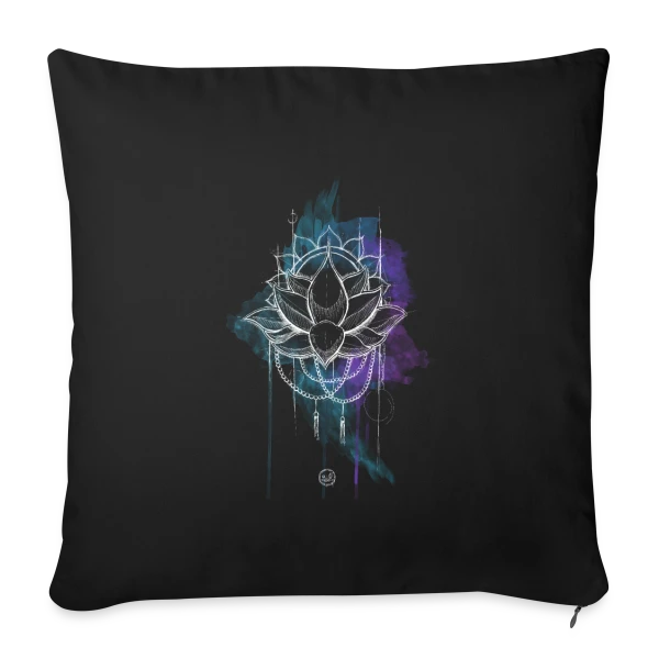Mandala Solstice d'Été Lumineux sur Housse de coussin décorative 45 x 45 cm