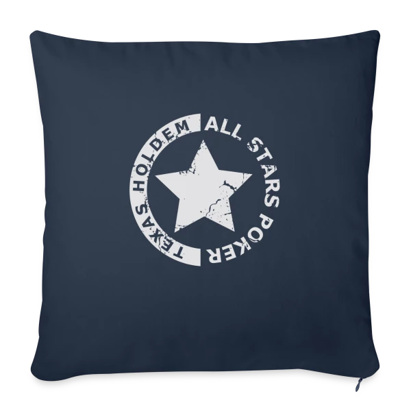 Poker All Stars: Texas Hold'em Légendes sur Housse de coussin décorative 45 x 45 cm