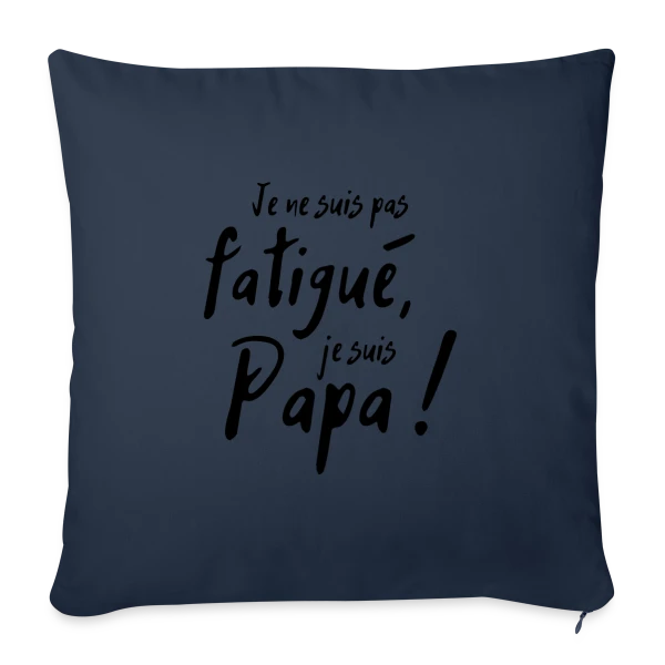 Mon Papa Héro sur Housse de coussin décorative 45 x 45 cm