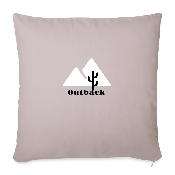 Outback Cactus Désert sur Housse de coussin décorative 45 x 45 cm