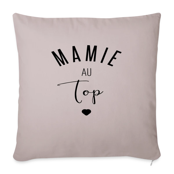 Super Mamie sur Housse de coussin décorative 45 x 45 cm