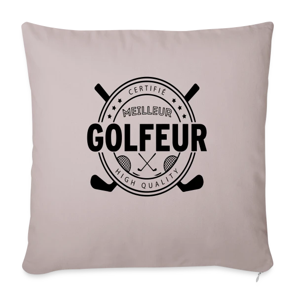 Le Super Golfeur - Cadeau Idéal Passion Golf sur Housse de coussin décorative 45 x 45 cm