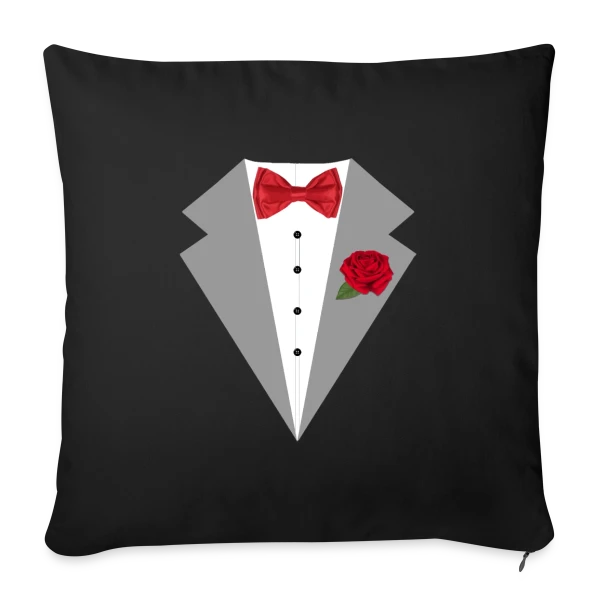 Mariage - Futur Marié ou Mariée sur Housse de coussin décorative 45 x 45 cm
