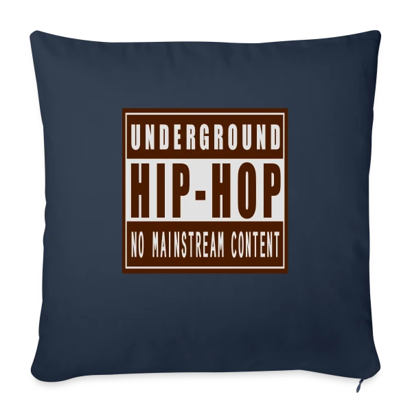 Esprit Hip-Hop Underground sur Housse de coussin décorative 45 x 45 cm
