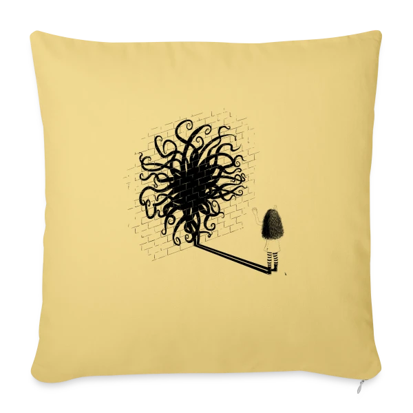 Maman, je suis le Kraken ! sur Housse de coussin décorative 45 x 45 cm