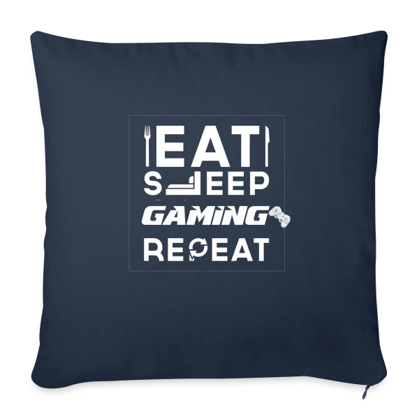 Esprit Gaming : L'Essentiel du Joueur sur Housse de coussin décorative 45 x 45 cm