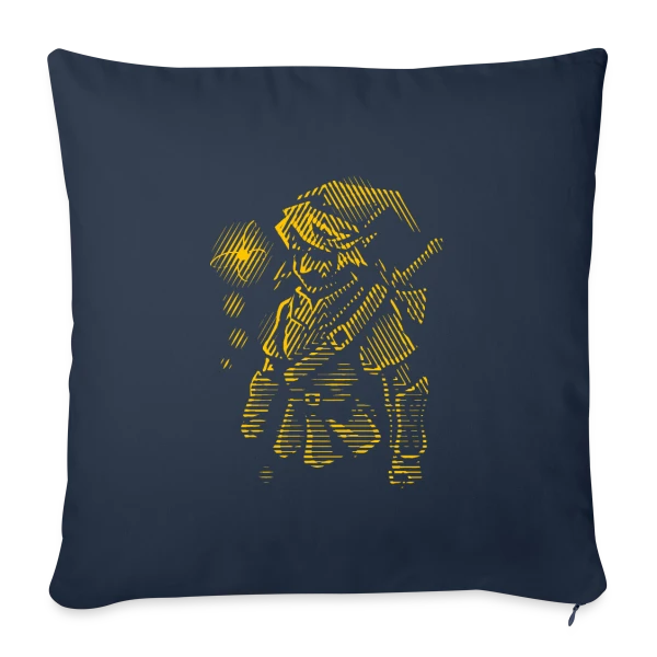 Déclame Ton Courage sur Housse de coussin décorative 45 x 45 cm