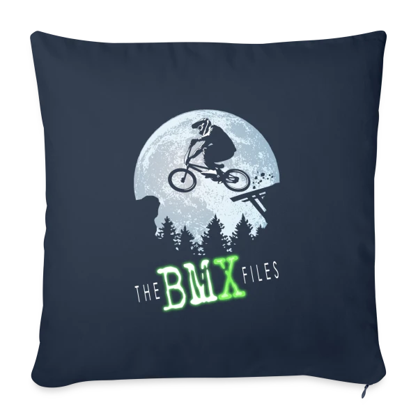 Esprit BMX Rider sur Housse de coussin décorative 45 x 45 cm