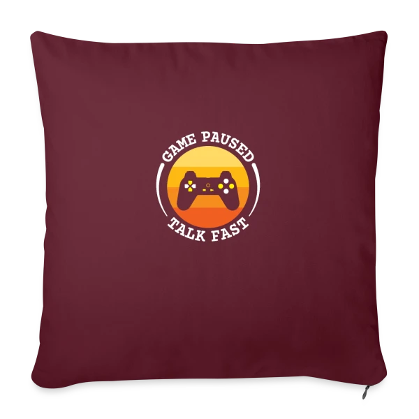 Manette Rétro Gaming sur Housse de coussin décorative 45 x 45 cm
