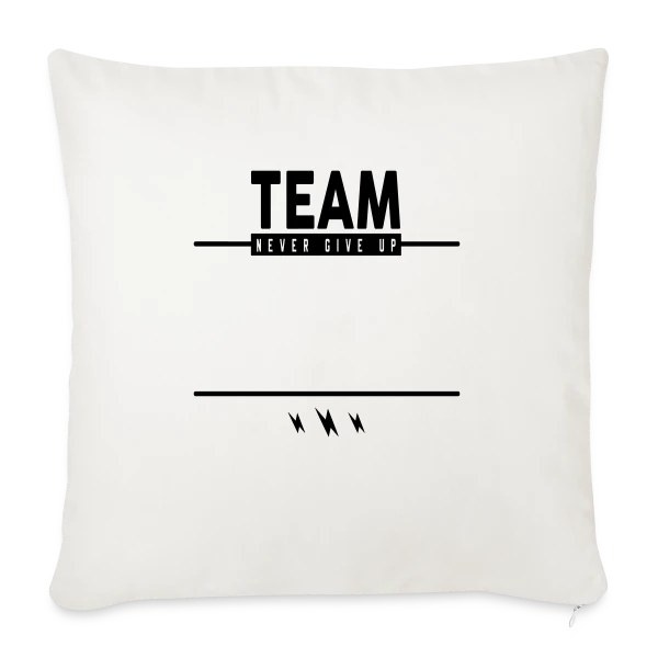 Équipe Personnalisable : Créez Votre Identité ! sur Housse de coussin décorative 45 x 45 cm