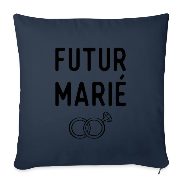 Futur Marié EVG : L'Avant-Mariage Festif ! sur Housse de coussin décorative 45 x 45 cm