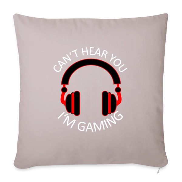 L'Esprit du Gamer sur Housse de coussin décorative 45 x 45 cm