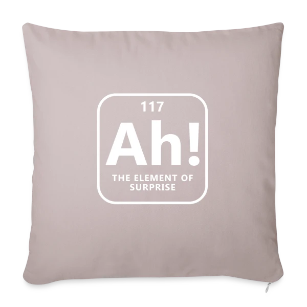 Je suis un Nerd - Atomes et Expériences Science sur Housse de coussin décorative 45 x 45 cm