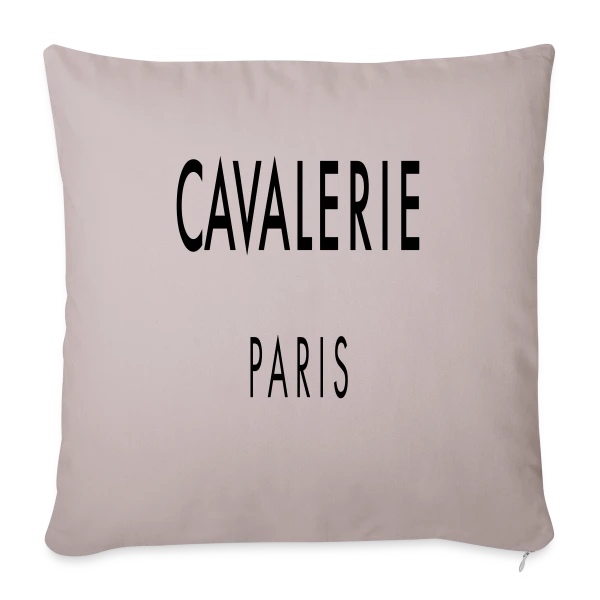 Cavalerie Paris Élégance sur Housse de coussin décorative 45 x 45 cm