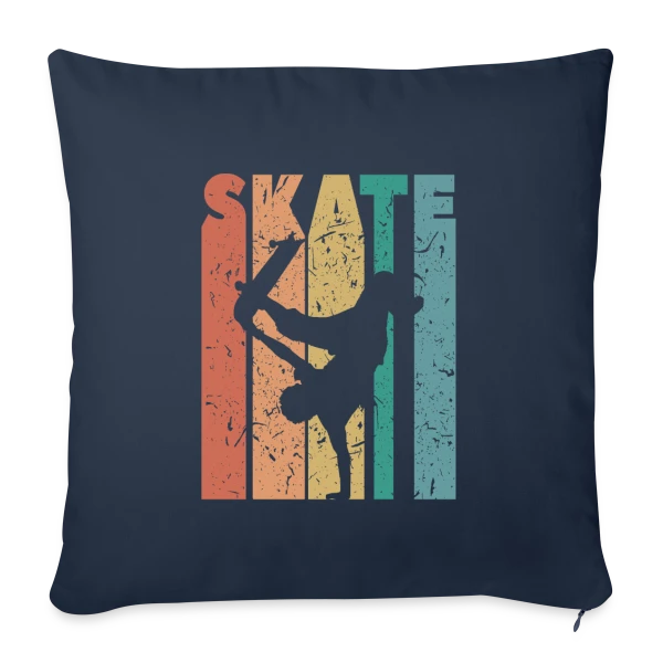 Passion Skate Urbain sur Housse de coussin décorative 45 x 45 cm