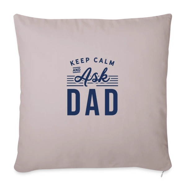 Design Original Fête des Pères - Pour l'Amour de Papa sur Housse de coussin décorative 45 x 45 cm