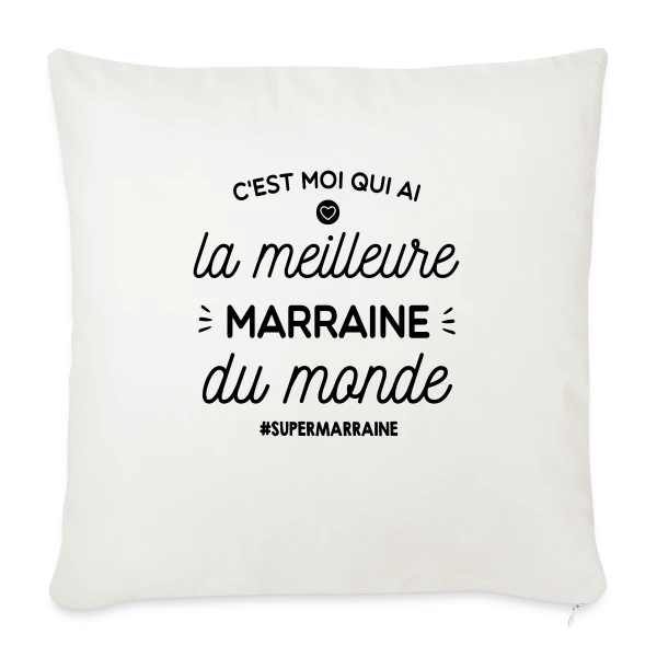 Ma Super Marraine sur Housse de coussin décorative 45 x 45 cm