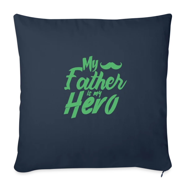 Spécial Fête des Pères - Design Unique pour Papa sur Housse de coussin décorative 45 x 45 cm