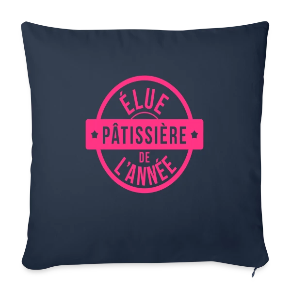Passion Pâtissier : Le Maître des Gâteaux sur Housse de coussin décorative 45 x 45 cm