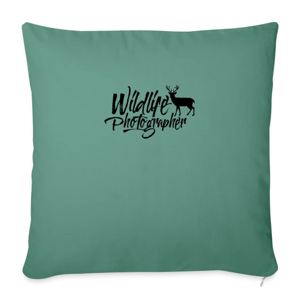 Photographe Animalier sur Housse de coussin décorative 45 x 45 cm