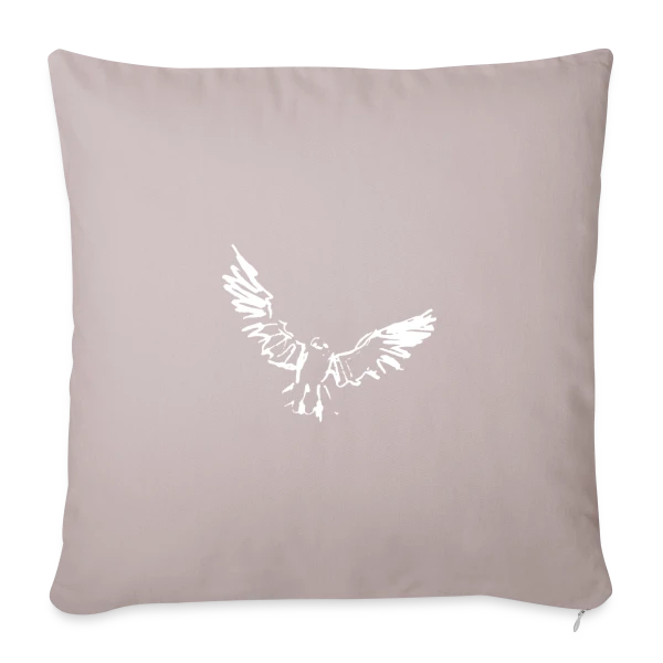 Oiseau en Vol Libre sur Housse de coussin décorative 45 x 45 cm