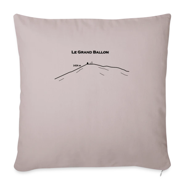Le Grand Ballon sur Housse de coussin décorative 45 x 45 cm