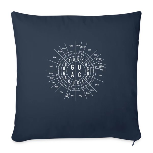 Biologie Génétique : Le Code Soleil - Humour Scientifique sur Housse de coussin décorative 45 x 45 cm