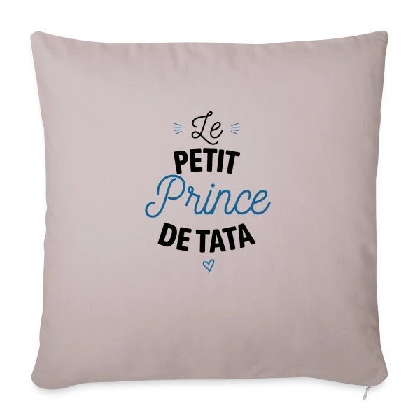 Mon Petit Prince de Tata sur Housse de coussin décorative 45 x 45 cm