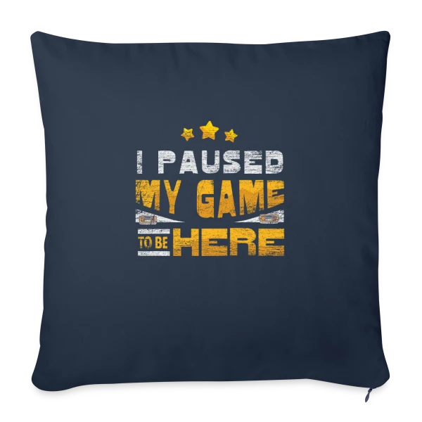 100% Gaming sur Housse de coussin décorative 45 x 45 cm