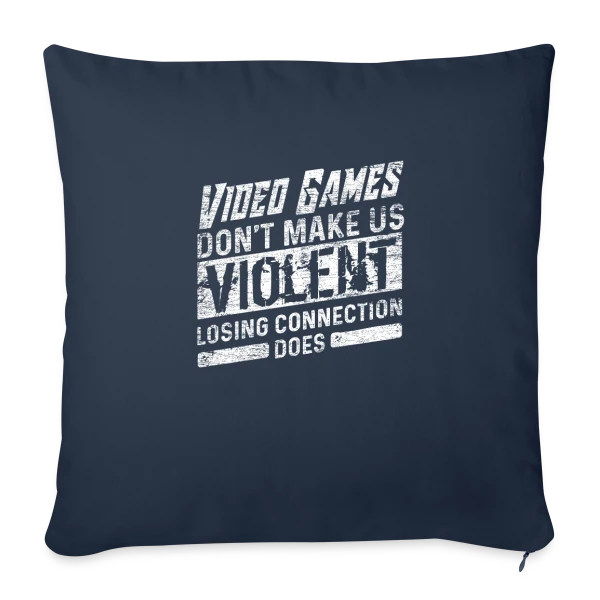 Icône du Gaming sur Housse de coussin décorative 45 x 45 cm