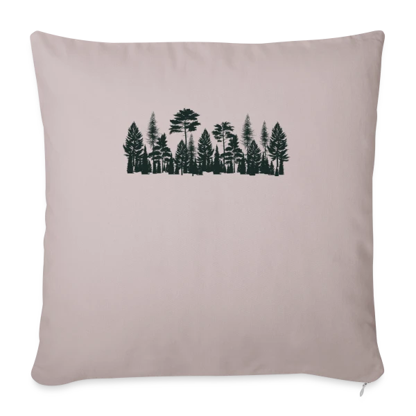 Forêt Mystique : Le Chemin Intérieur sur Housse de coussin décorative 45 x 45 cm