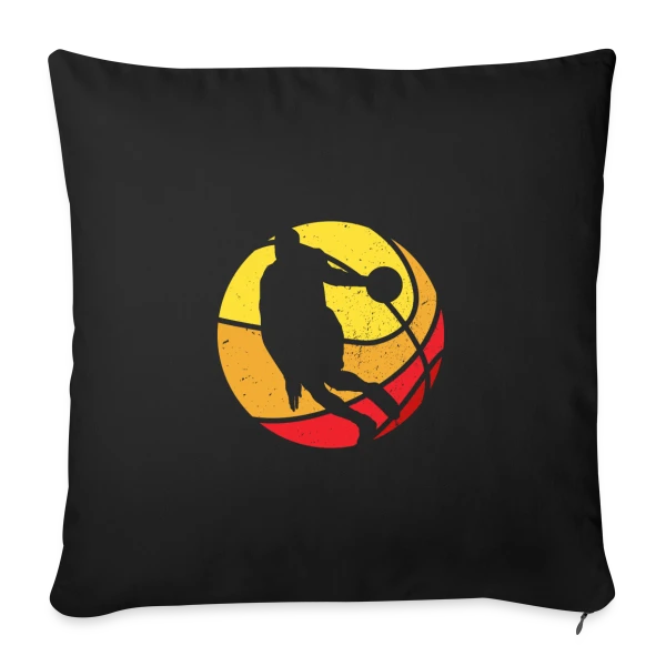 Passion Basketball - Mon Sport Favori sur Housse de coussin décorative 45 x 45 cm
