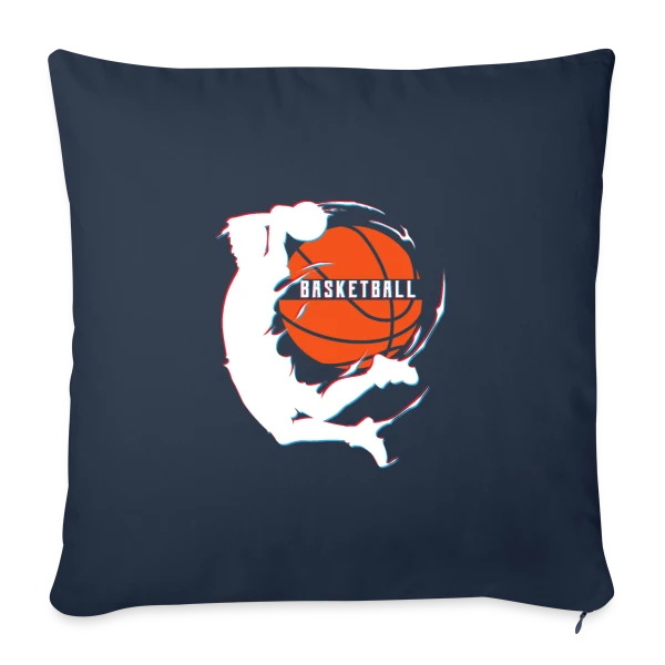 Essentiel Fan de Basketball sur Housse de coussin décorative 45 x 45 cm