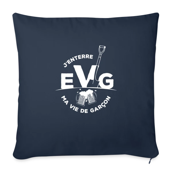 EVG Futur Marié sur Housse de coussin décorative 45 x 45 cm