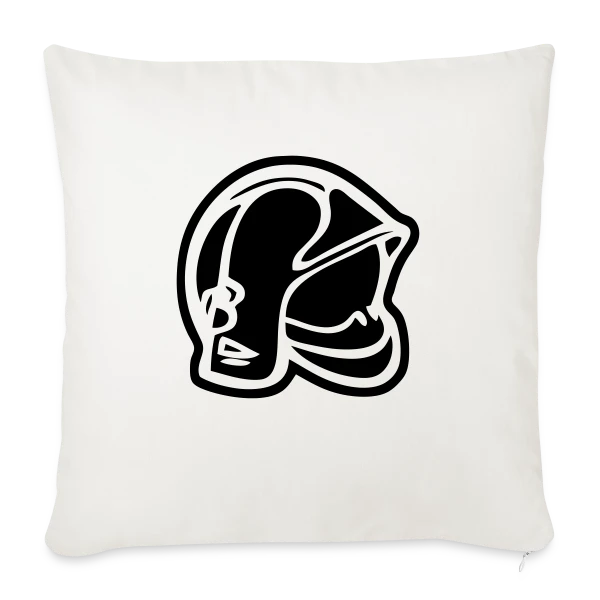 Casque de Pompier – Héroïsme Quotidien sur Housse de coussin décorative 45 x 45 cm