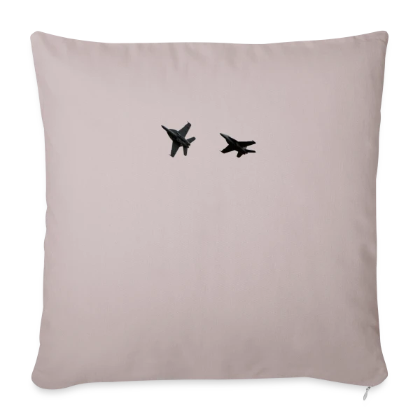 Chasseurs de Combat Aériens sur Housse de coussin décorative 45 x 45 cm