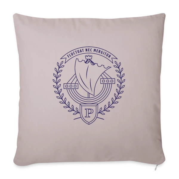 Fluctuat Nec Mergitur Paris sur Housse de coussin décorative 45 x 45 cm