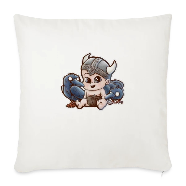 Mini Odin Viking sur Housse de coussin décorative 45 x 45 cm